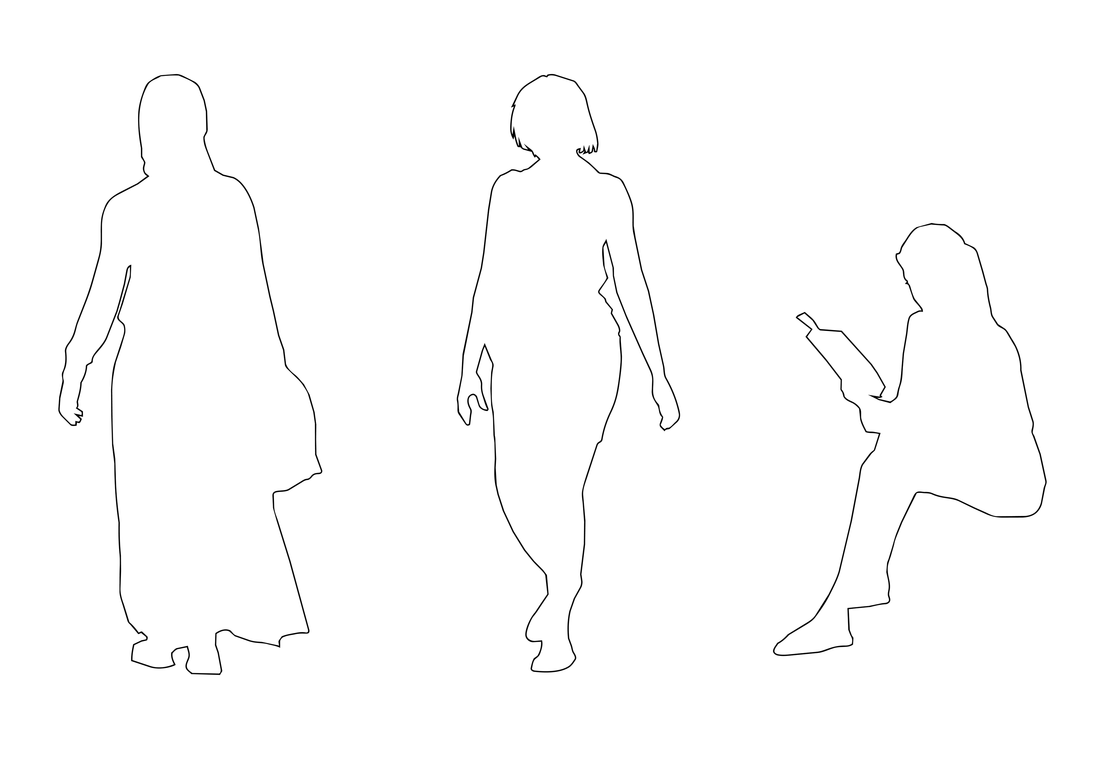 People Outline 002